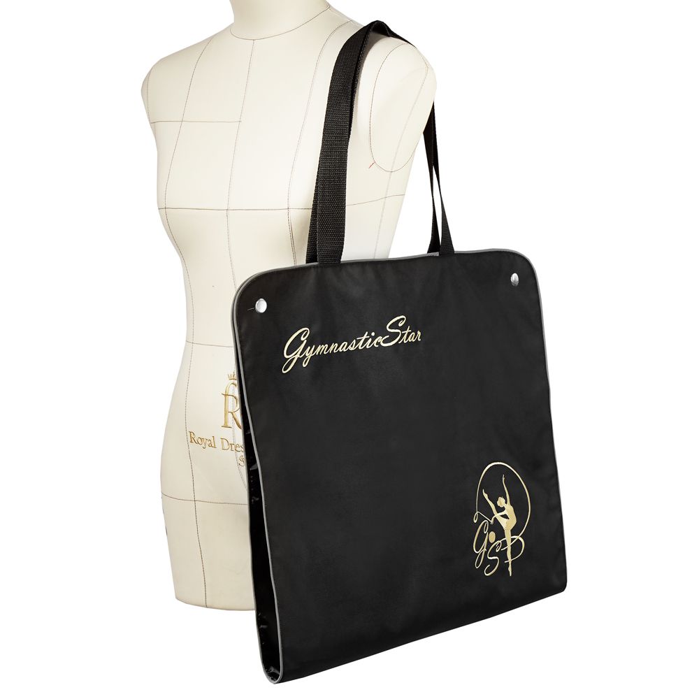 VARIANT 407 GS Leotard case, Golden Embroidery. BLACK view 3