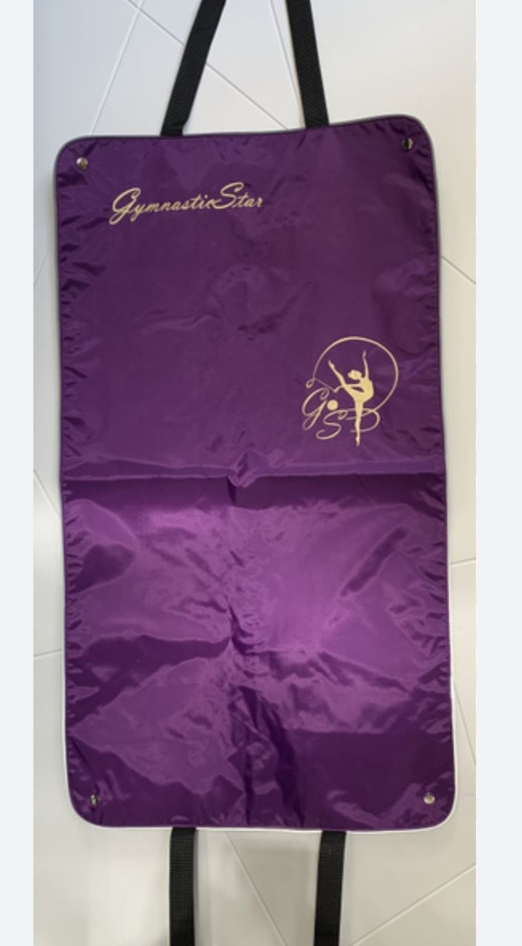 VARIANT 407 GS Leotard case, Golden Embroidery. EGGPLANT view 2