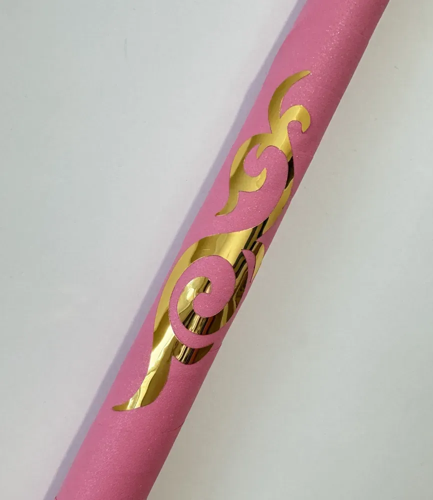 No. 14 Ornament sticker, Wrapping for hoop/clubs (GOLD) view 4