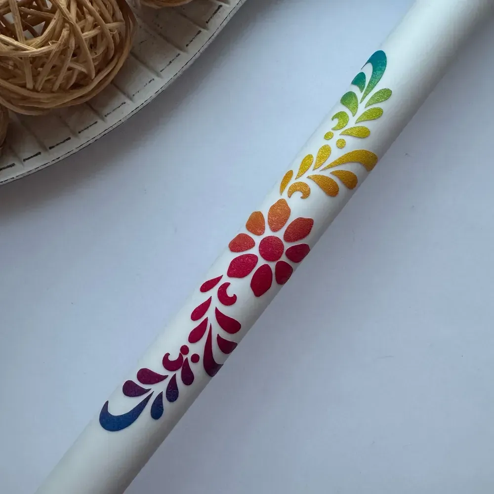 No. 2 Ornament sticker, Wrapping for hoop/clubs (MULTICOLOR)