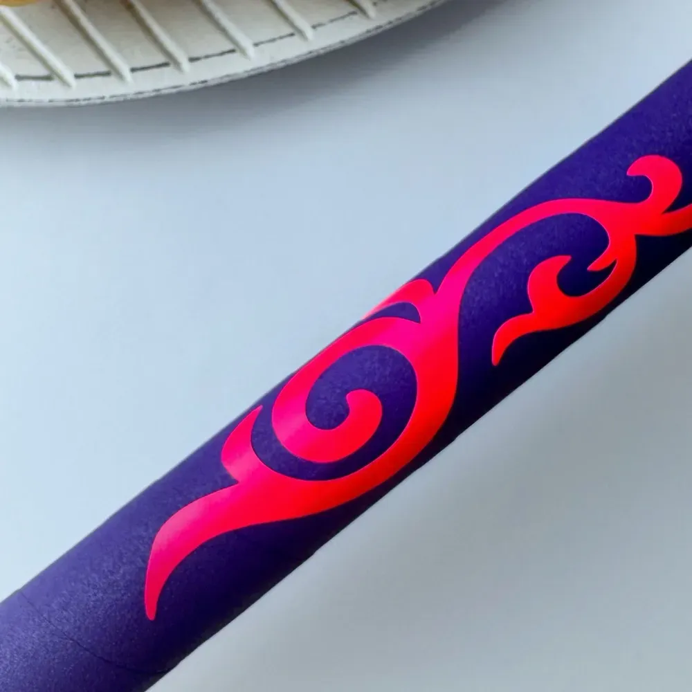 No. 13 Ornament sticker, Wrapping for hoop/clubs (FLUO PINK) view 2