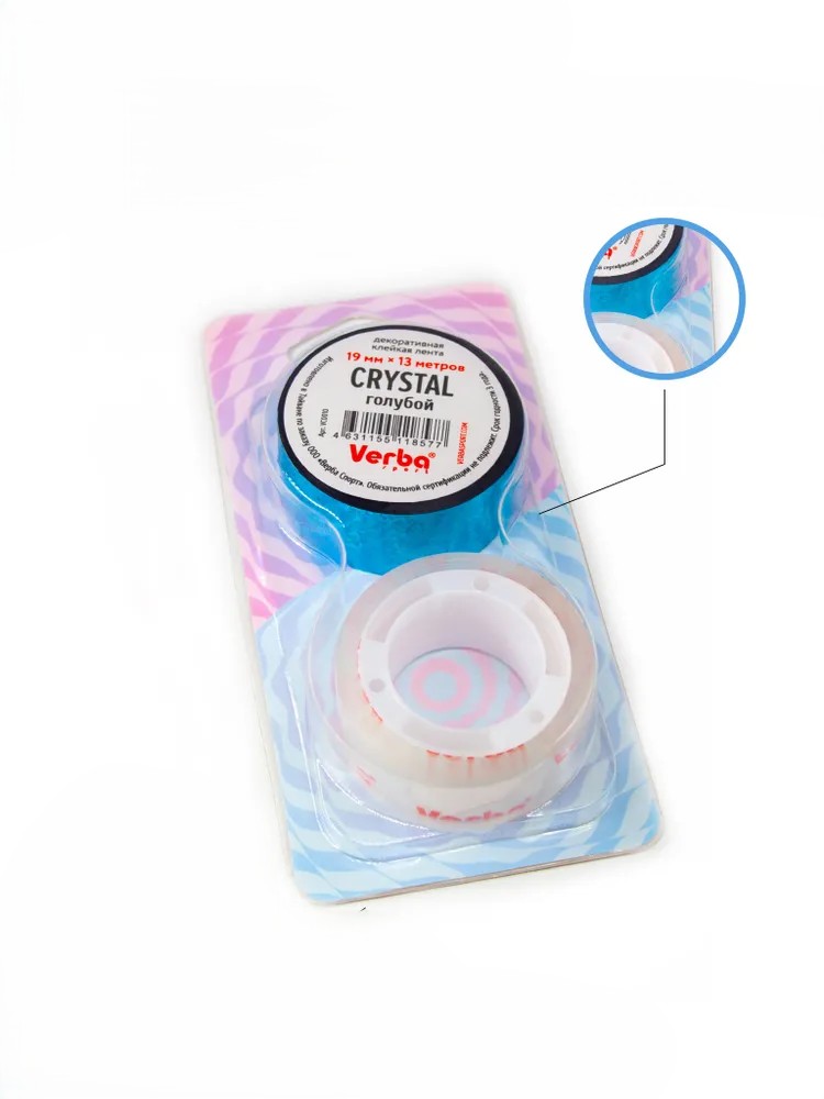 VERBA Tape Crystal (Light Blue) view 4
