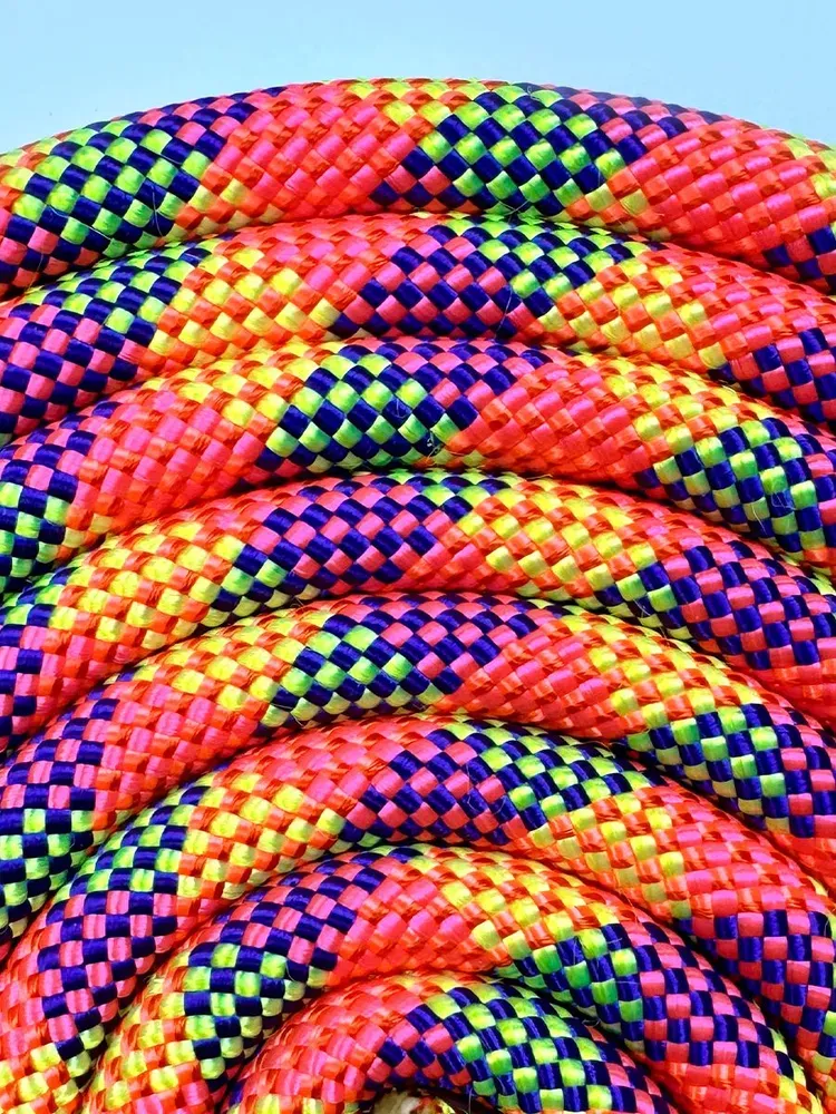 Gracia CARAMEL Rope Orange-Pink-Yellow, 2,5 m view 3