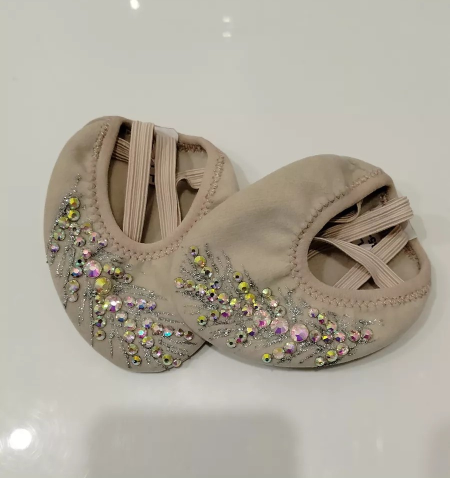 RG Half Shoes Crystals (Leaves) view 2