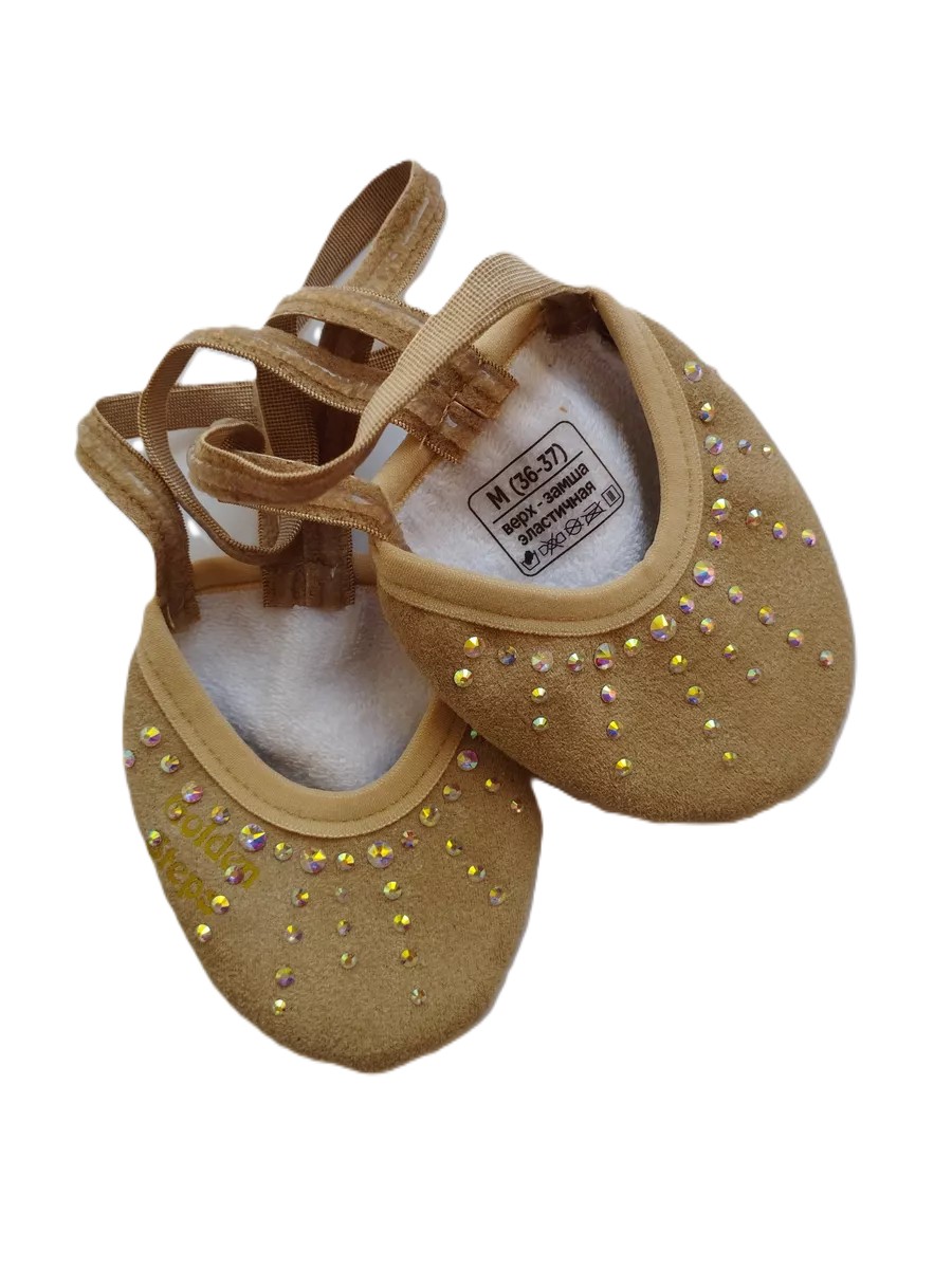 Golden Steps RG Half Shoes AB Crystals No:2.