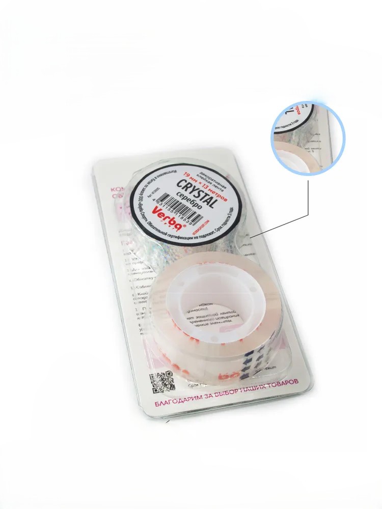 VERBA Tape Crystal (Silver) view 4