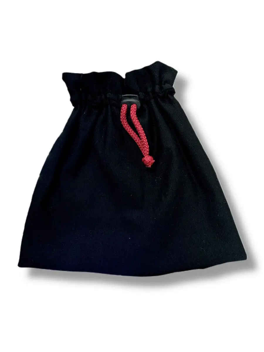 RIALITTA Cotton RG Hat with tie-in (BLACK-PINK) view 3