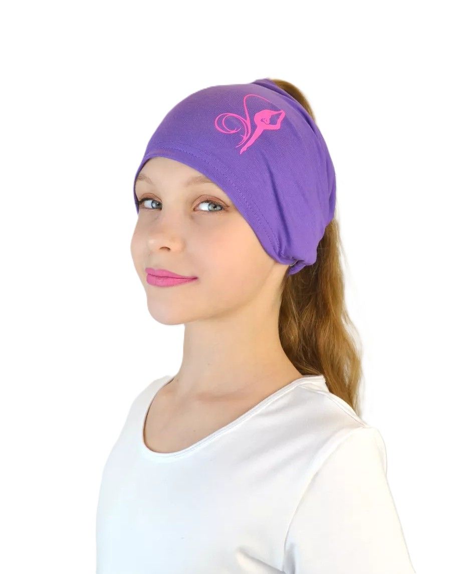 RG Cotton Headscarf/Bandana  (PURPLE-PINK)