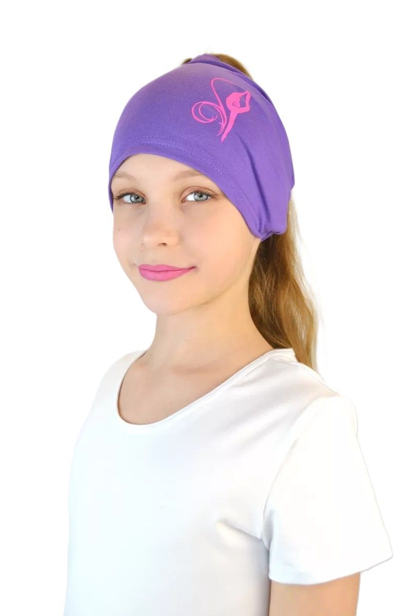 RG Cotton Headscarf/Bandana  (PURPLE-PINK) view 3