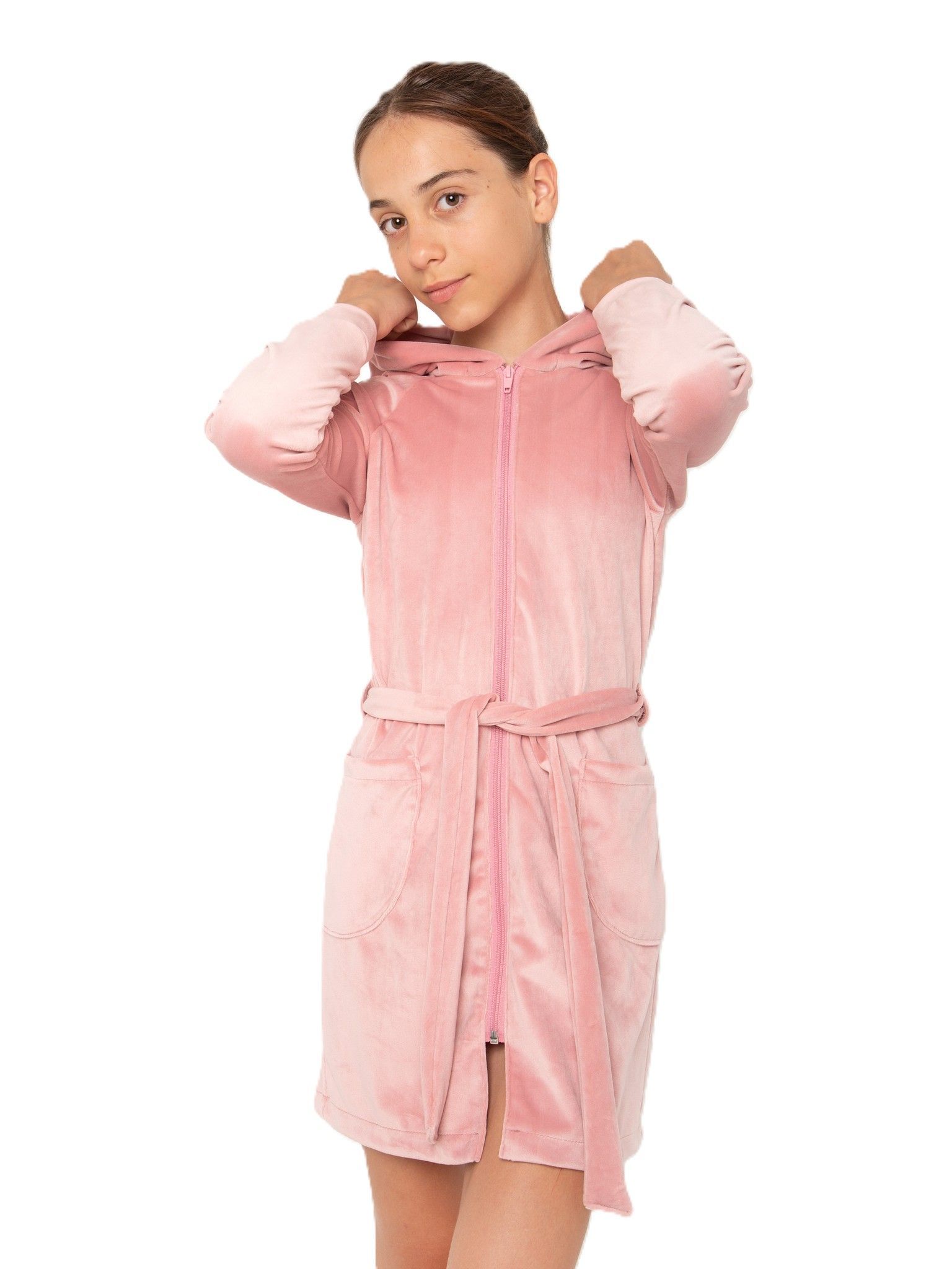 RIALITTA Robe, Rhinestones "Girl with Hoop" Petal Pink (36-40)* view 2