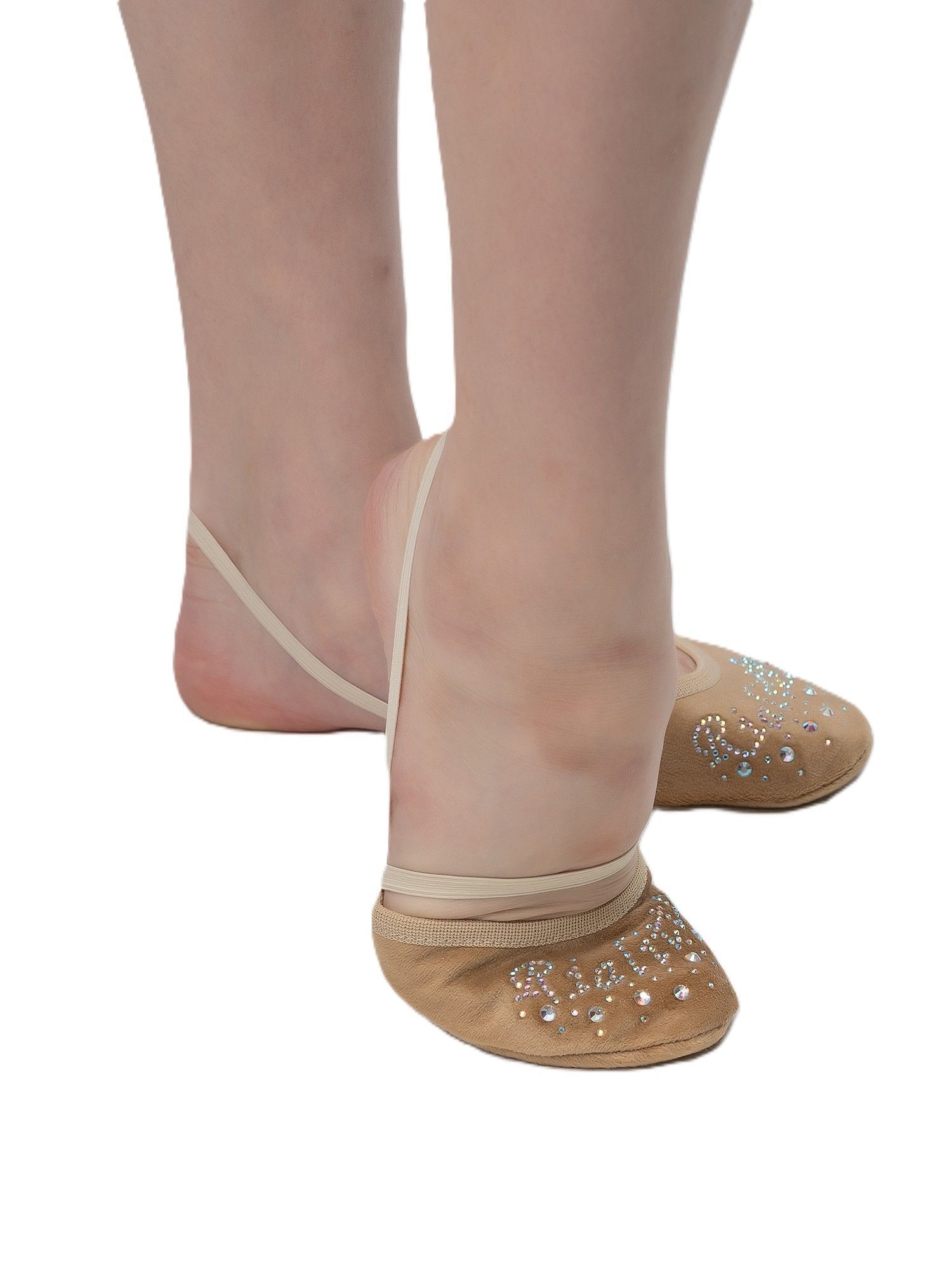 Rialitta CLASSIC Half Shoes, 100% Microfiber with crystals (33-41)* view 2