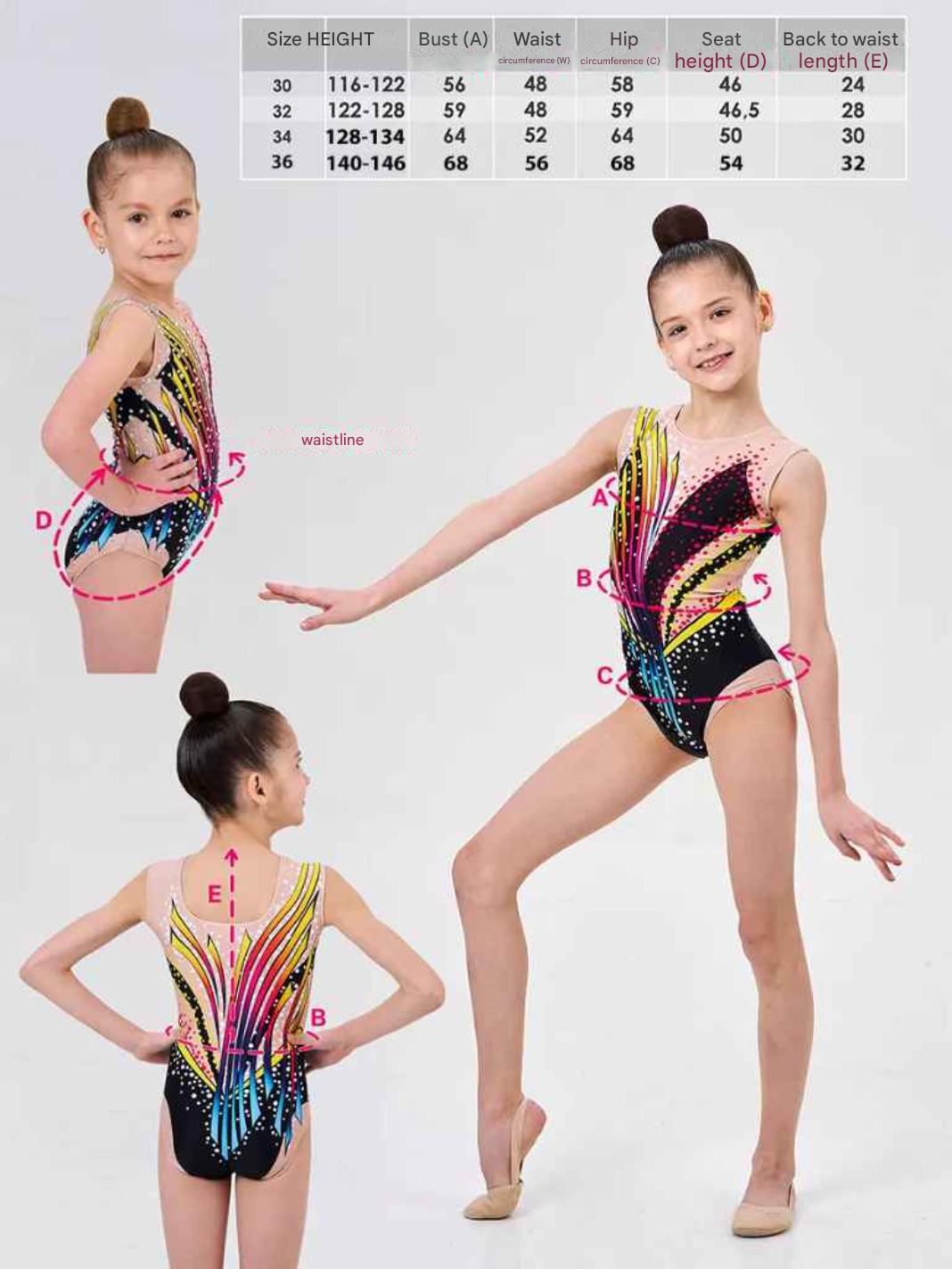 Leotard-body "Ateliero" w/o rhinestones (36,38)* view 7