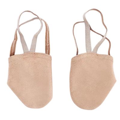 SOLO Half Socks OB52-78 Vegan suede lightweight textile, Tan, Suntan, Gold (34-40) view 4